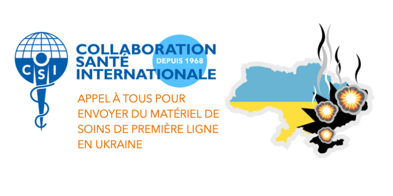 Collaboration Santé Internationale fournit de l’aide aux Ukrainiens