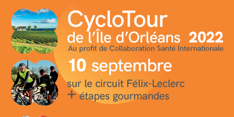 Nouvelle édition du CycloTour de l’Île d’Orléans